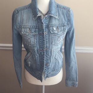 Roxy Denim Jacket, Size M